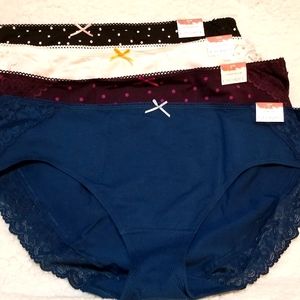 Cacique Cotton Hipsters Size 18/20 - 4 pairs